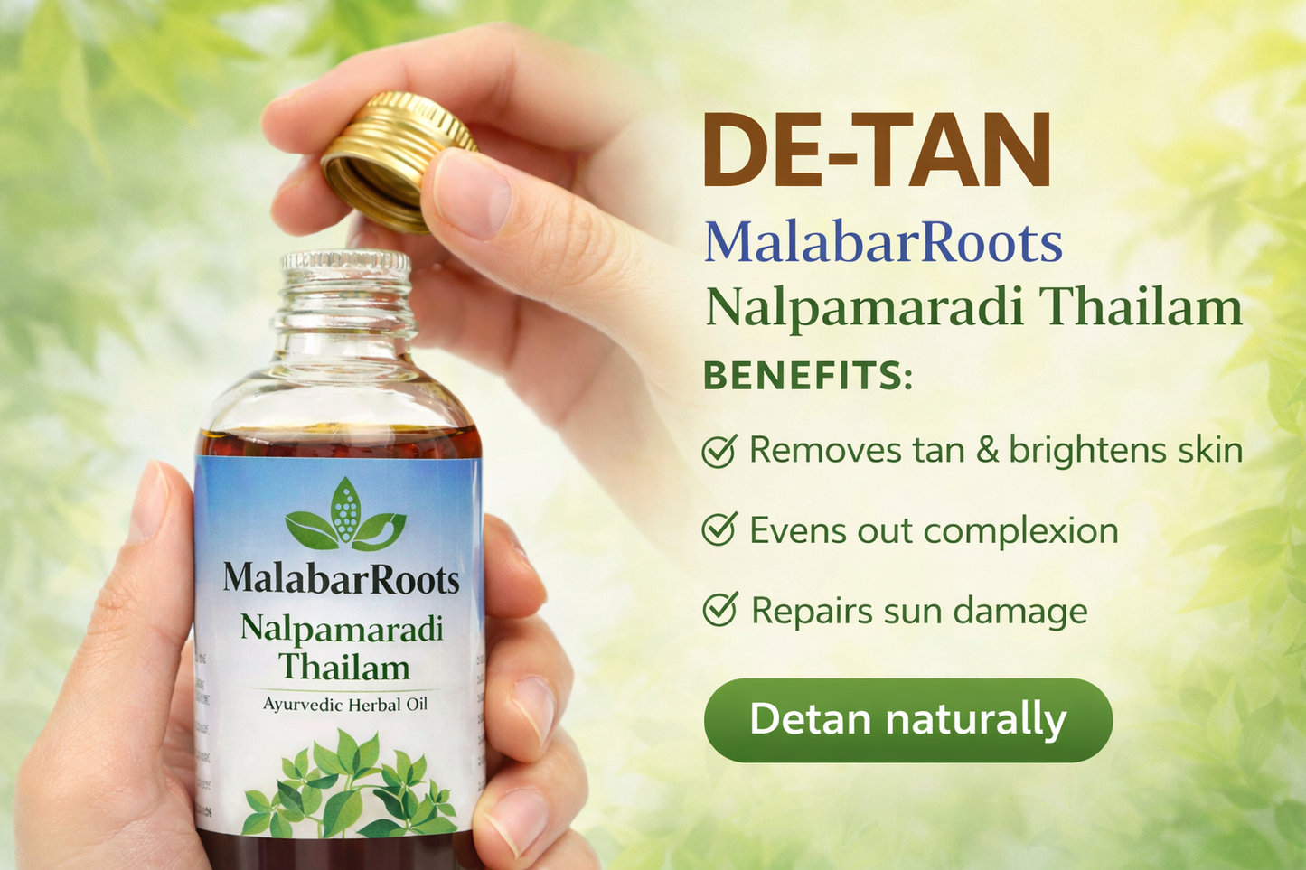Nalpamaradi Thailam - Oil, 500 Ml, For Skin Ayurvedic