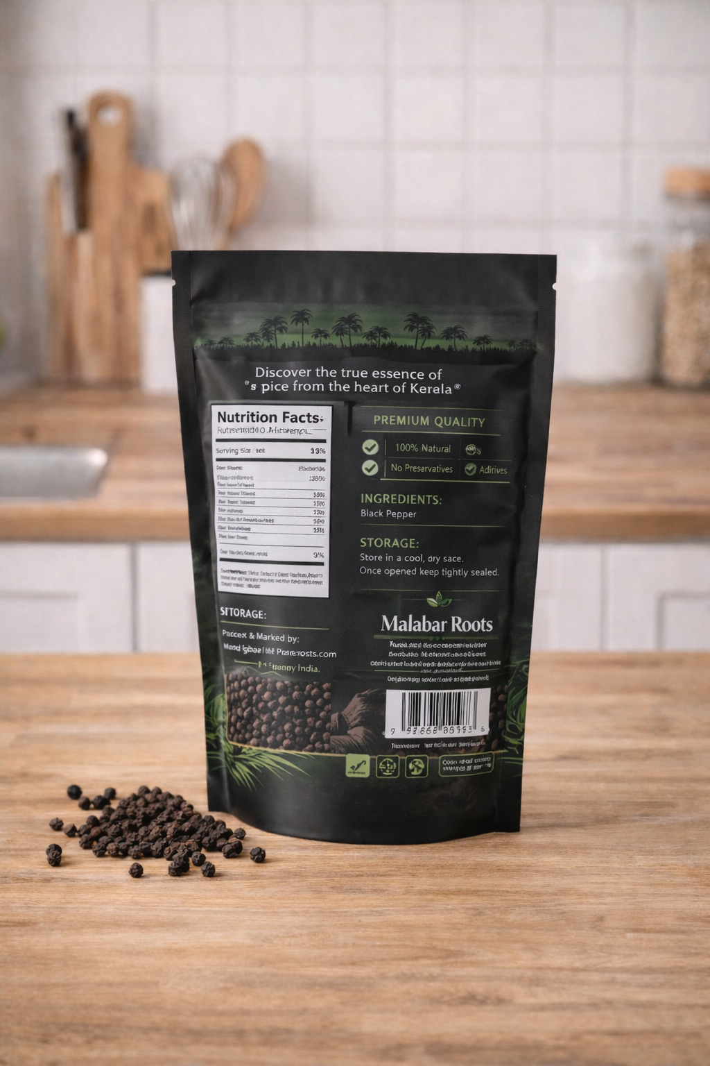 Whole Black Pepper (Kali Mirch) – 100g