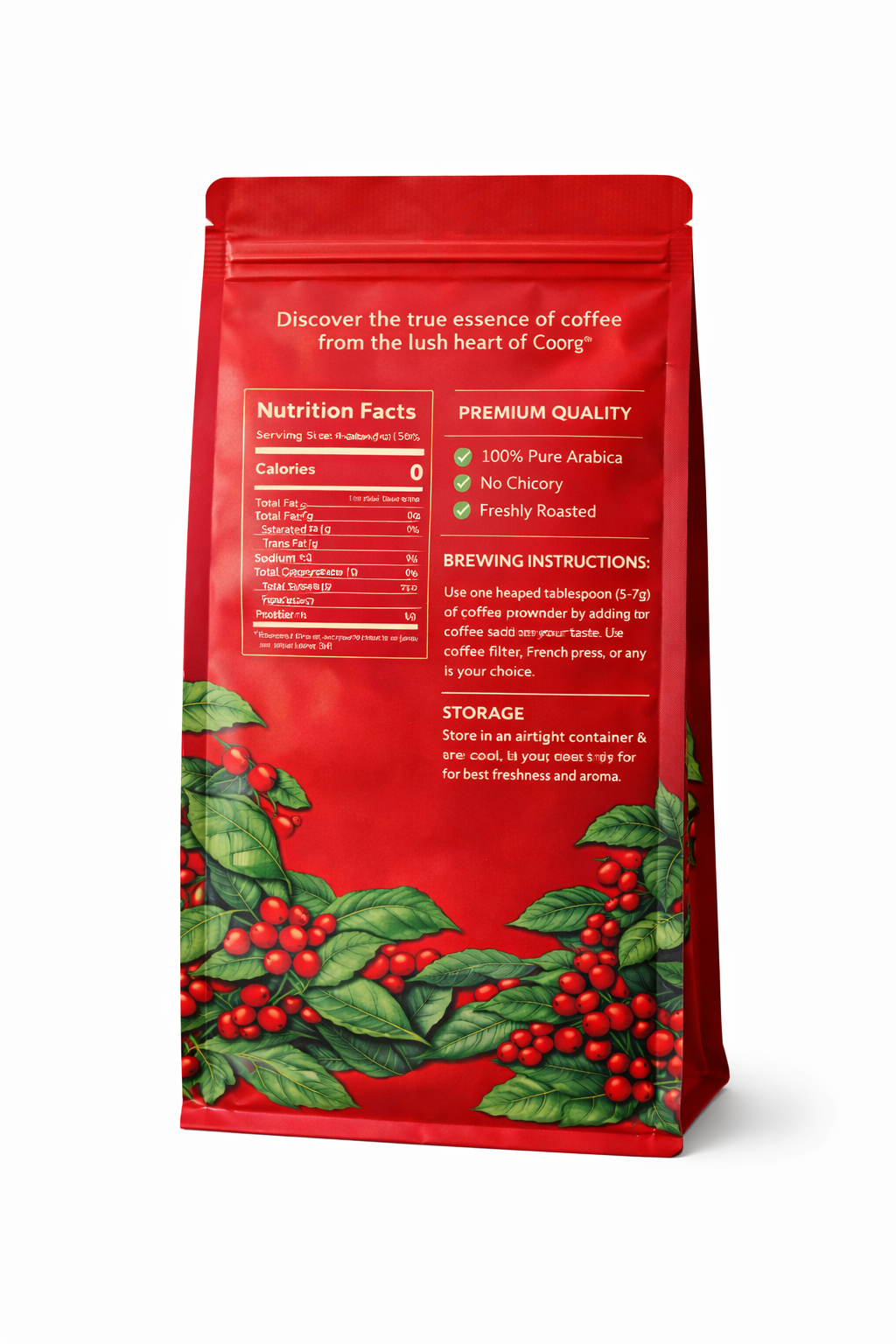 Coorg Estate Arabica Coffee Powder – 250g