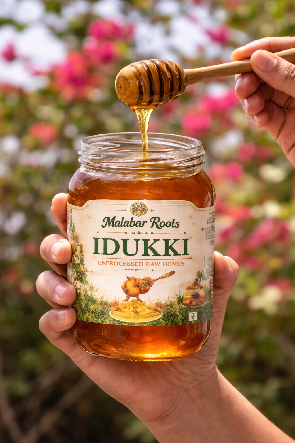 Unprocessed Forest Honey | Idukki (500ml)