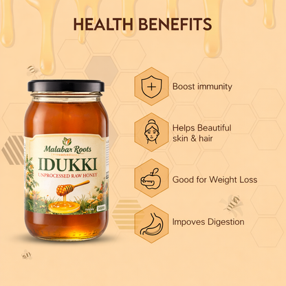 Unprocessed Forest Honey | Idukki (500ml)