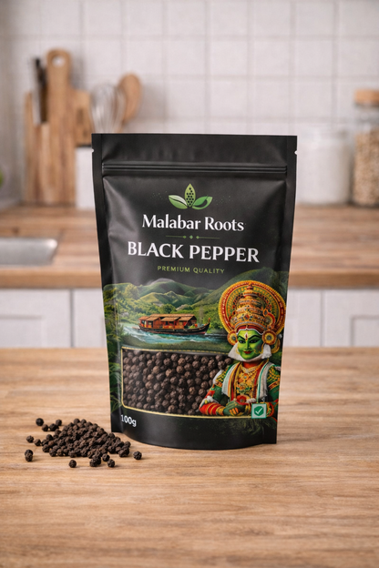 Whole Black Pepper (Kali Mirch) – 100g