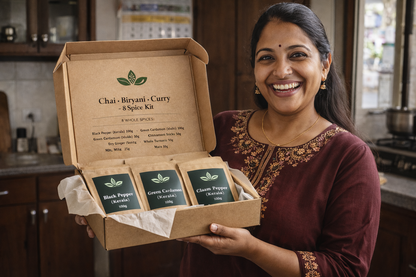 Kerala Whole Spices Combo Box (8-in-1) – 485g